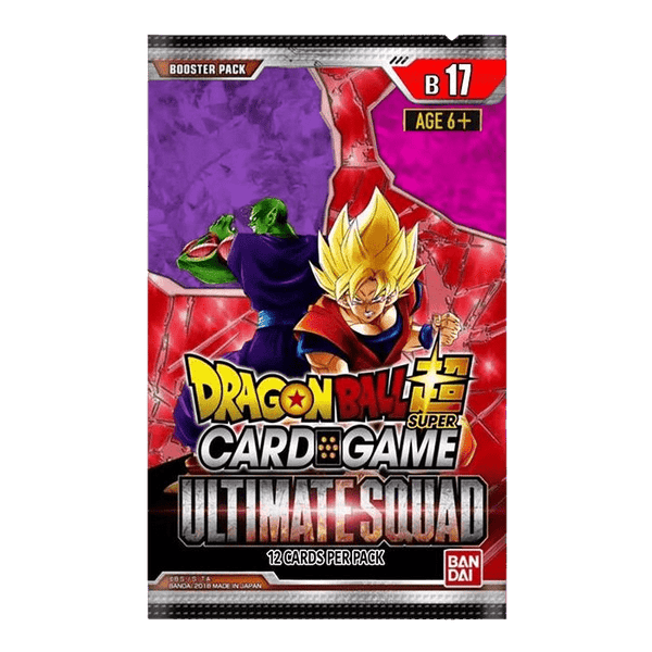 Dragon Ball Super CG: Unison Warrior Series - Ultimate Squad (DBS-B17) Booster Pack - The Card Vault