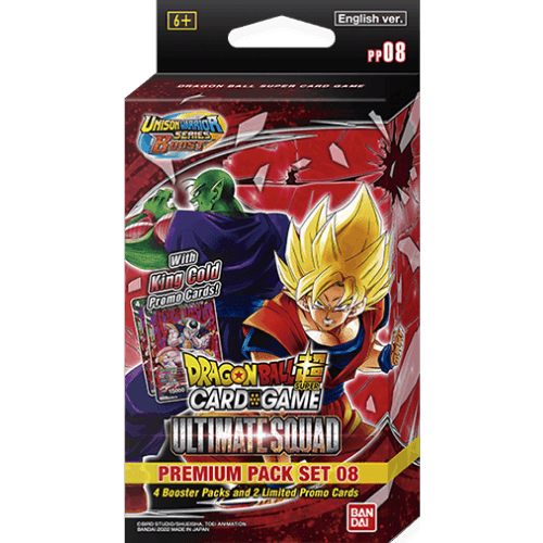 Dragon Ball Super CG: Zenkai Premium Pack Set 08 (PP08) - The Card Vault