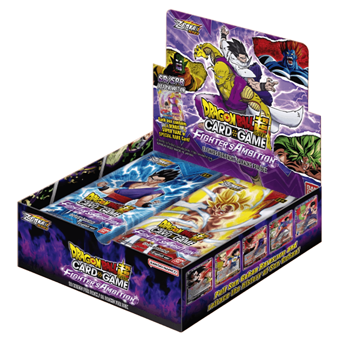 Dragon Ball Super CG: Zenkai Series Set 02 - Fighter's Ambition (DBS-B19) Display Case (12x Booster Boxes) - The Card Vault