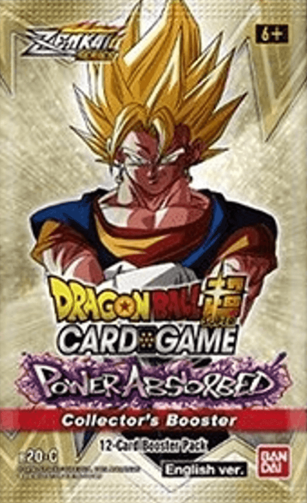 Dragon Ball Super CG: Zenkai Series Set 03 - Power Absorbed (B20-C) Collector Booster Pack - The Card Vault