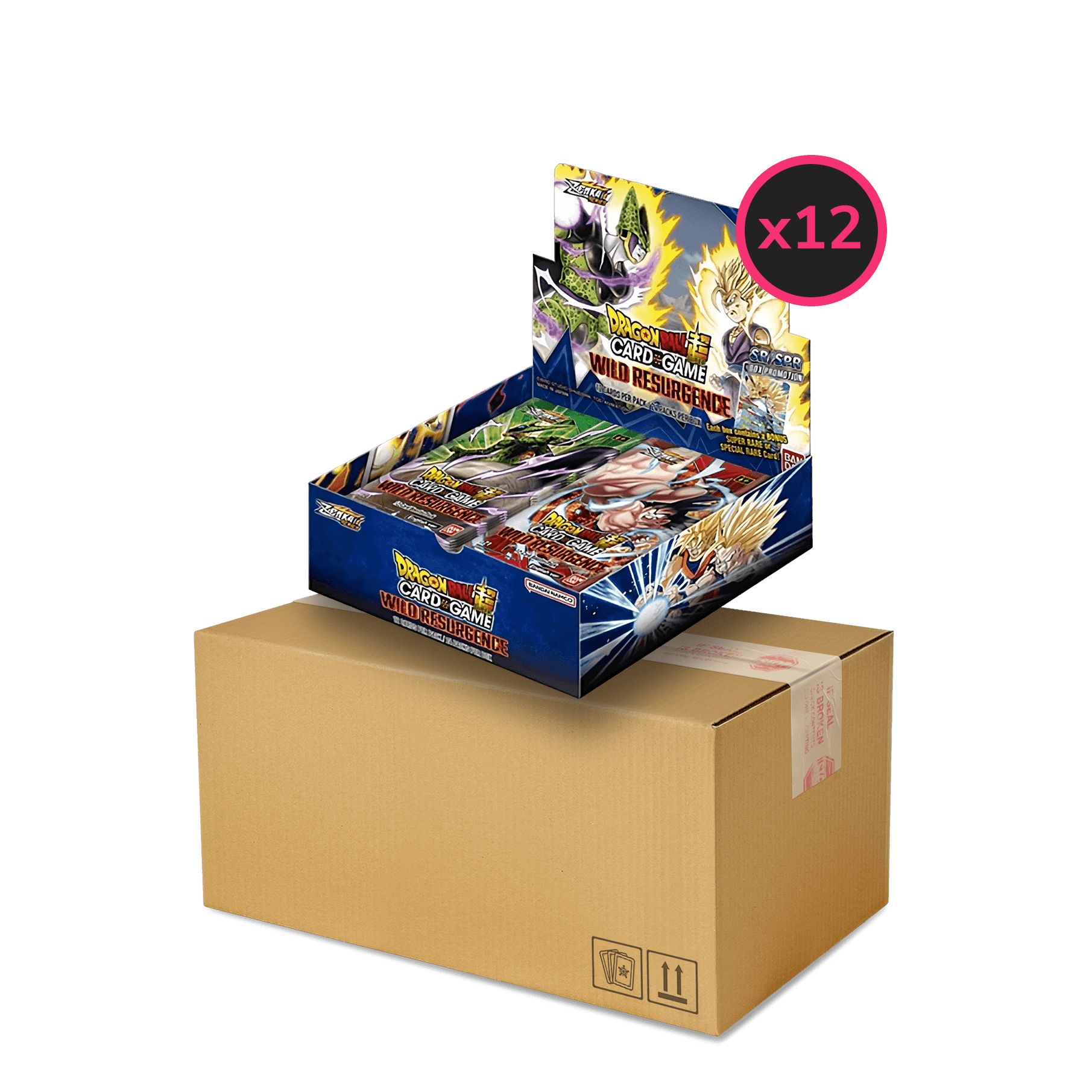 Dragon Ball Super CG - Zenkai Series Set 04 - Wild Resurgence (DBS-B21) Display Case (12x Booster Boxes) - The Card Vault