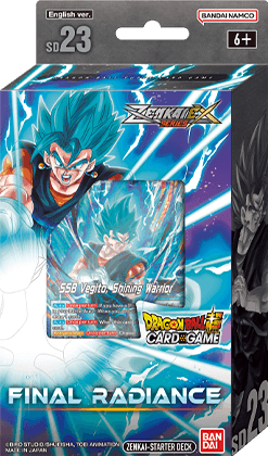 Dragon Ball Super CG - Zenkai Series Starter Deck 05 (SD23) - Final Radiance - The Card Vault