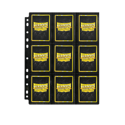 Dragon Shield - 18-Pocket Binder Pages - Standard Size - 50pk - Clear - product detail