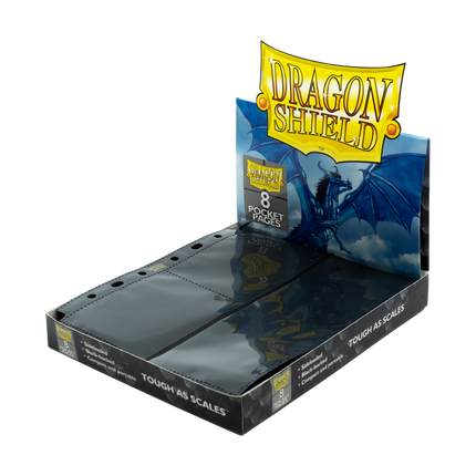 Dragon Shield - 8-Pocket Binder Pages - Standard Size - 50pk - Clear - product hero