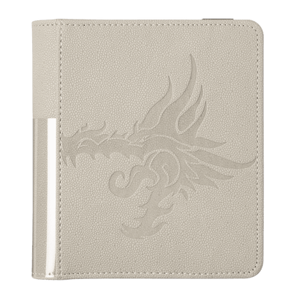 Dragon Shield - Card Codex 80 Portfolio - Ashen White - The Card Vault