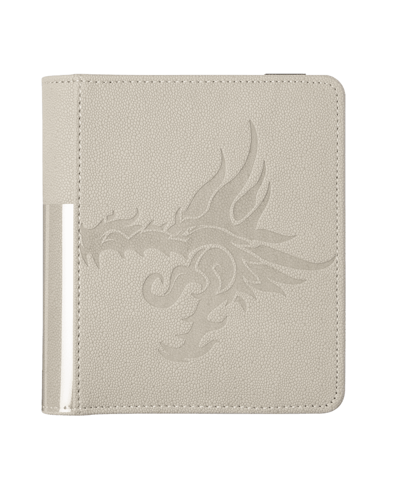 Dragon Shield - Card Codex 80 Portfolio - Ashen White - The Card Vault