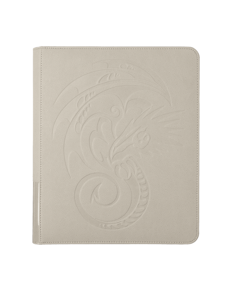 Dragon Shield - Card Codex Zipster Regular Blinder - Ashen White - The Card Vault
