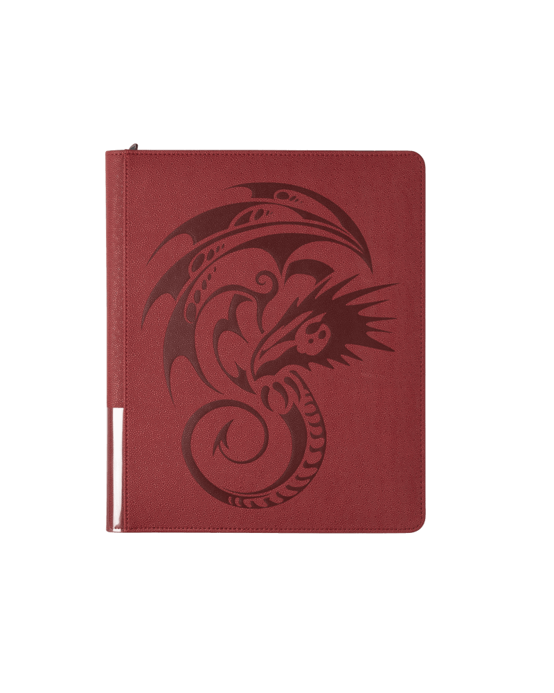 Dragon Shield - Card Codex Zipster Regular Blinder - Blood Red - The Card Vault
