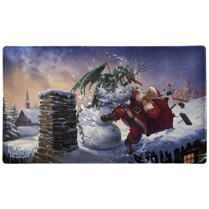 Dragon Shield - Christmas 2025 - Art Playmat & Tube - product hero