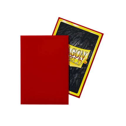 Dragon Shield - Classic Sleeves - Japanese Size - 60pk - Crimson - The Card Vault