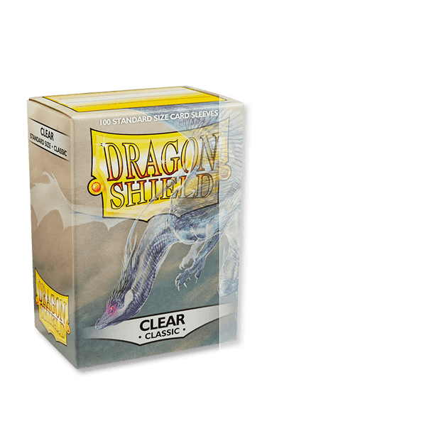 Dragon Shield - Classic Sleeves - Standard Size - 100pk - Clear - The Card Vault
