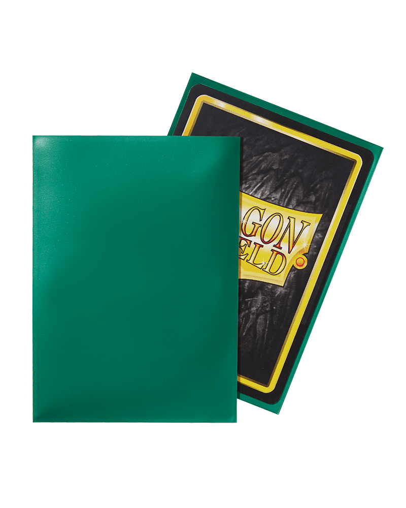 Dragon Shield - Classic Sleeves - Standard Size - 100pk - Green - The Card Vault