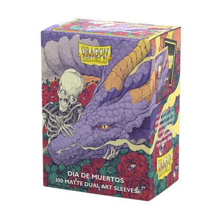 Dragon Shield - Día de Muertos 2026 - Matte Dual Art Sleeves - Standard Size - 100pk - product hero