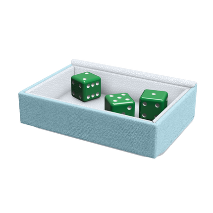 Dragon Shield - Dragon Tray - White & Aqua - product detail