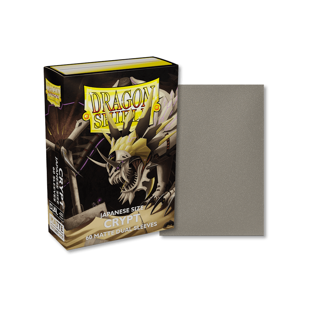 Dragon Shield - Dual Matte Sleeves - Japanese Size - 60pk - Crypt - The Card Vault