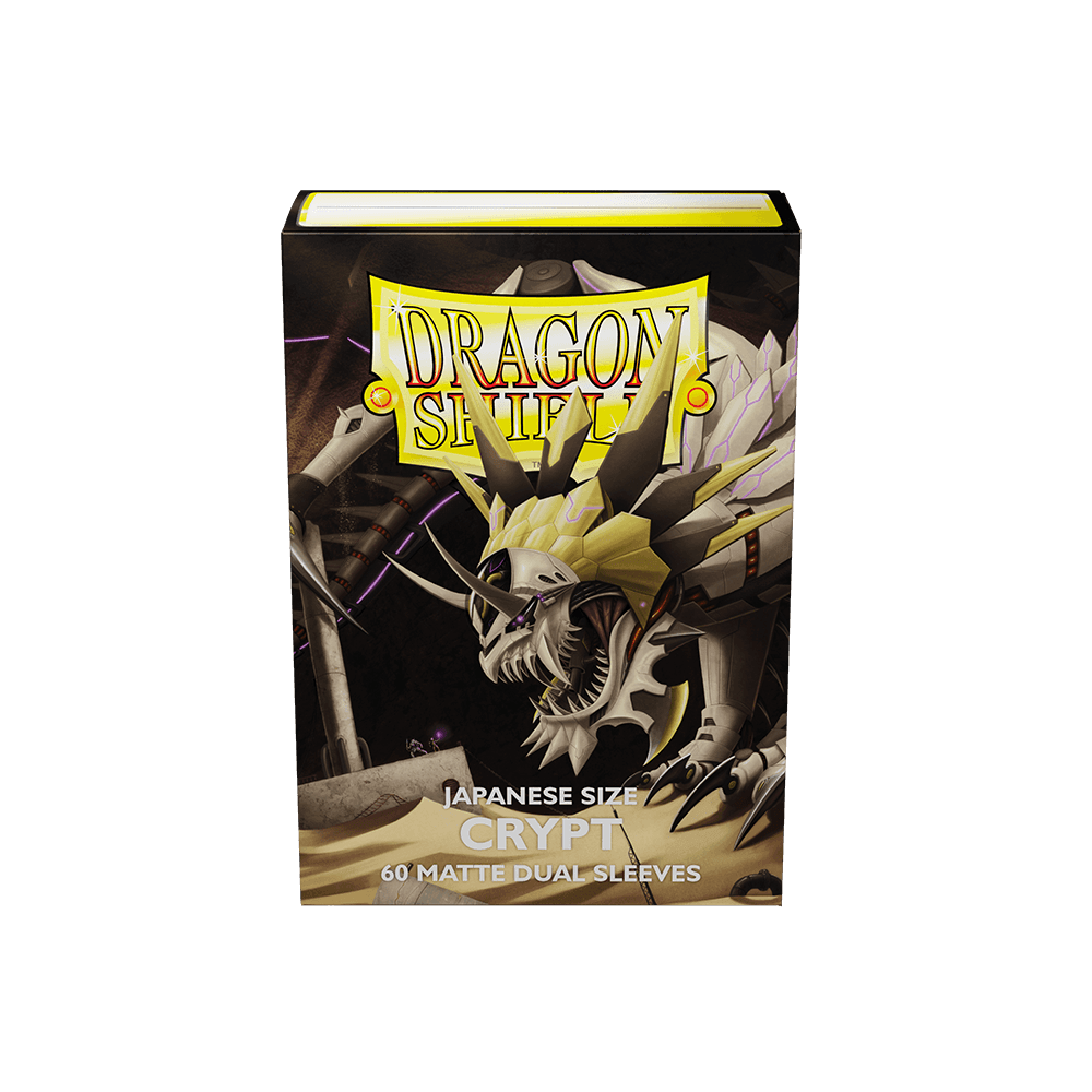 Dragon Shield - Dual Matte Sleeves - Japanese Size - 60pk - Crypt - The Card Vault