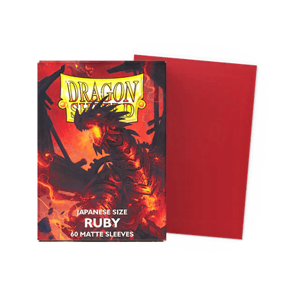 Dragon Shield - Dual Matte Sleeves - Japanese Size - 60pk - Fury - The Card Vault