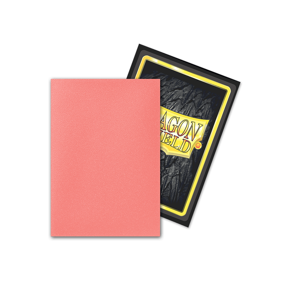 Dragon Shield - Dual Matte Sleeves - Japanese Size - 60pk - Peach - The Card Vault