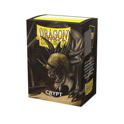 Dragon Shield - Dual Matte Sleeves - Standard Size - 100pk - Crypt - The Card Vault