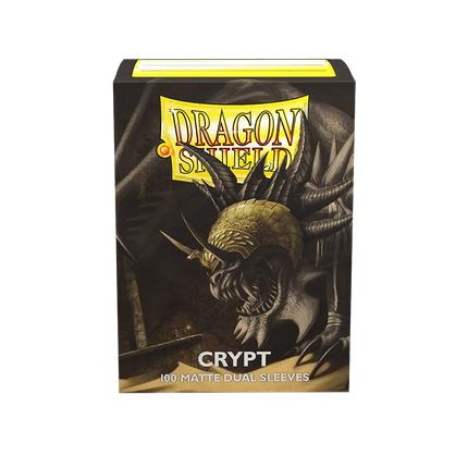 Dragon Shield - Dual Matte Sleeves - Standard Size - 100pk - Crypt - The Card Vault