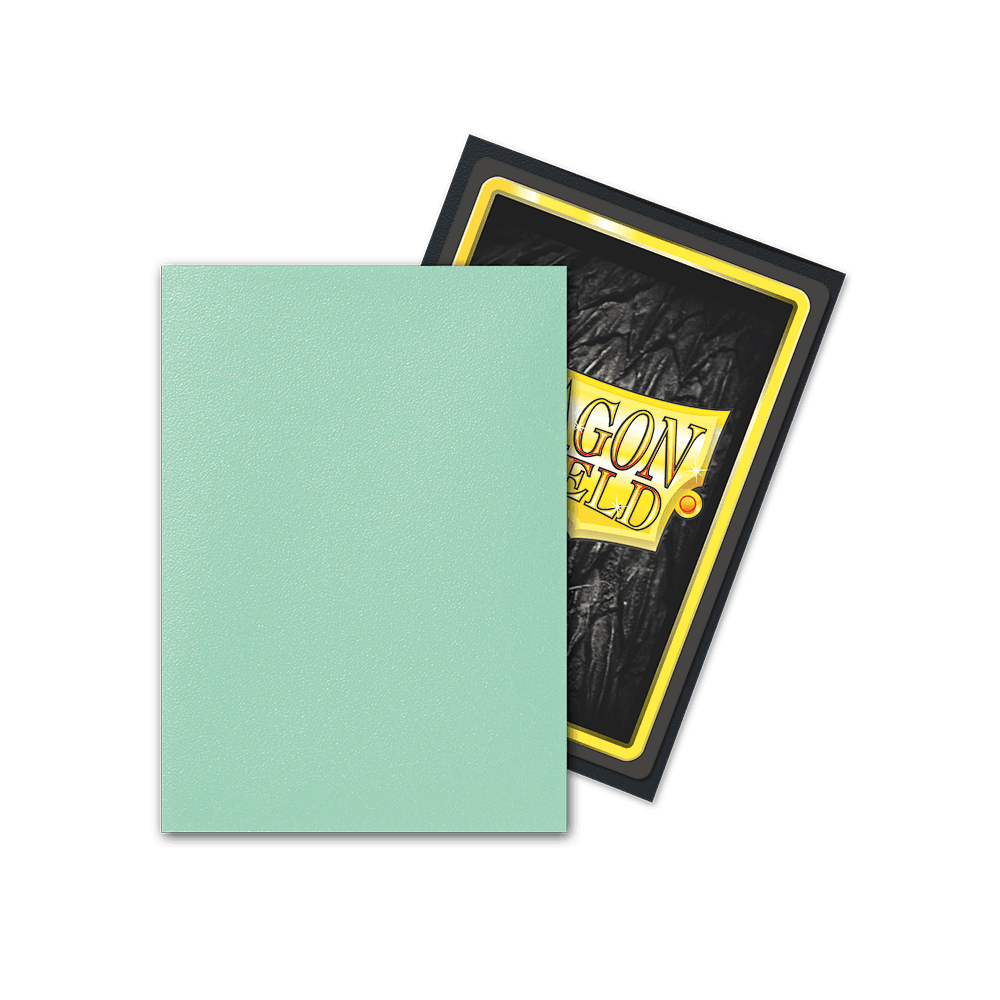 Dragon Shield - Dual Matte Sleeves - Standard Size - 100pk - Eucalyptus - The Card Vault