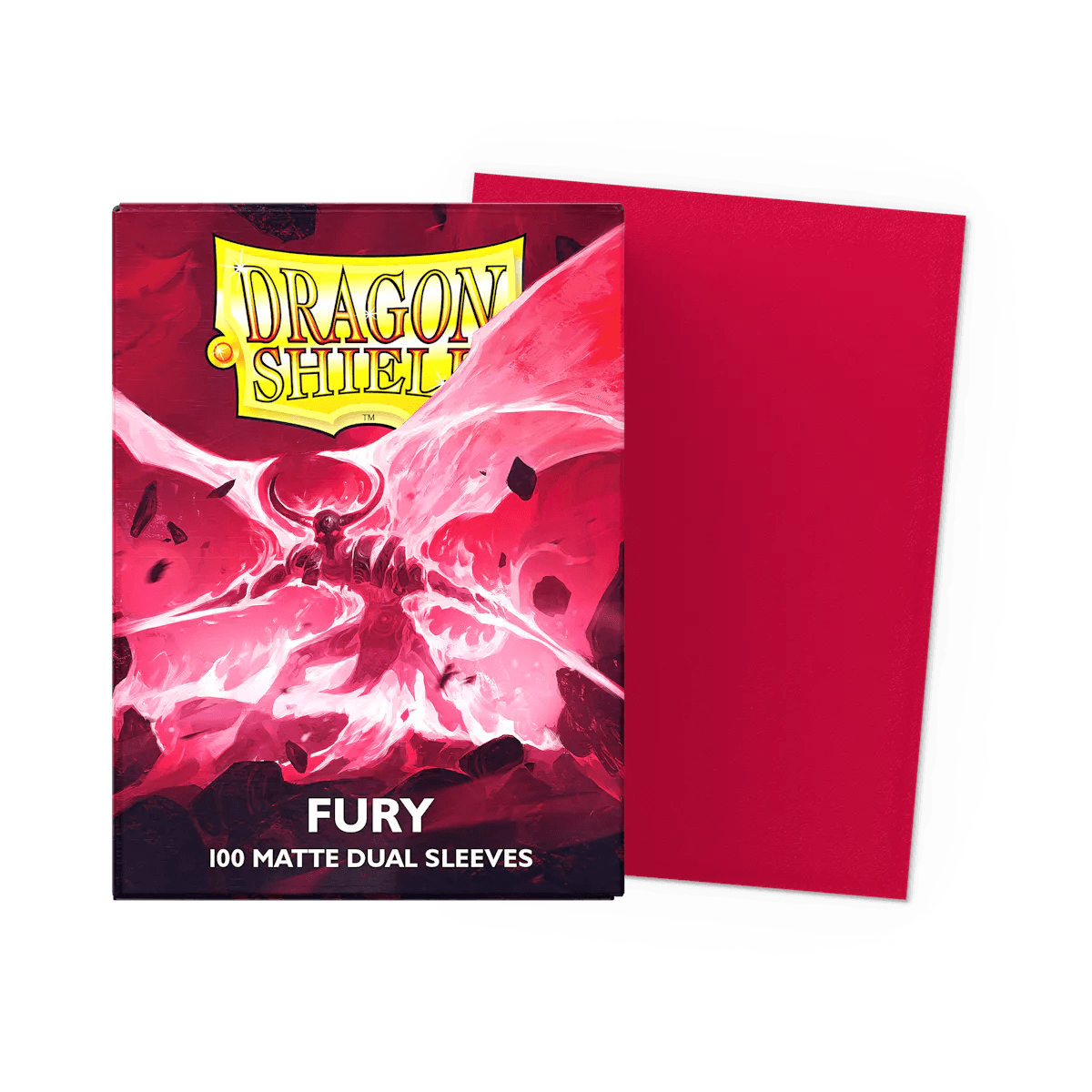 Dragon Shield - Dual Matte Sleeves - Standard Size - 100pk - Fury - The Card Vault
