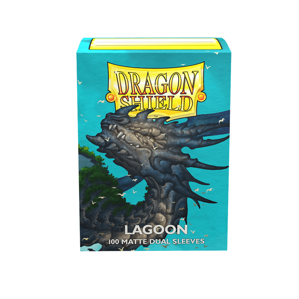 Dragon Shield - Dual Matte Sleeves - Standard Size - 100pk - Lagoon - The Card Vault