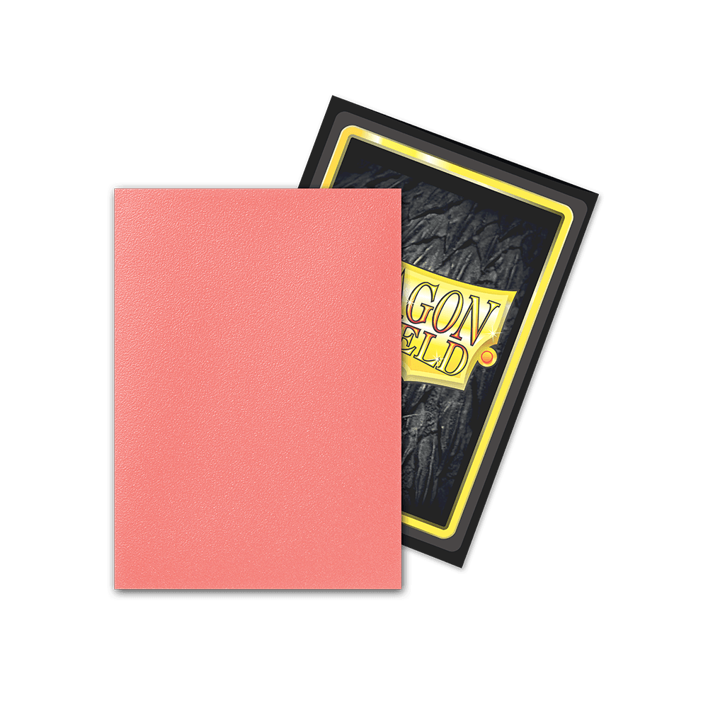 Dragon Shield - Dual Matte Sleeves - Standard Size - 100pk - Peach - The Card Vault