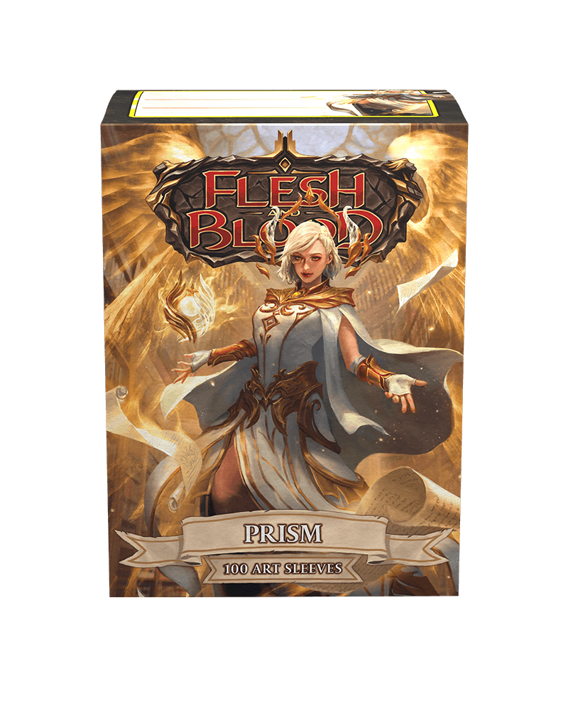 Dragon Shield - Flesh and Blood - Prism - Brushed Art Sleeves - Standard Size - 100pk - The Card Vault