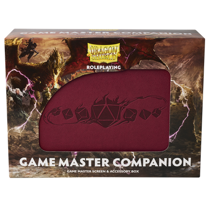 Dragon Shield - Game Master Companion - Blood Red - product hero