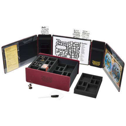 Dragon Shield - Game Master Companion - Blood Red - product detail