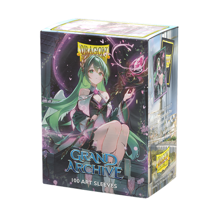 Dragon Shield - Grand Archive - Ariel, Archangel of Natura - Matte Dual Art Sleeves - Standard Size - 100pk - product hero