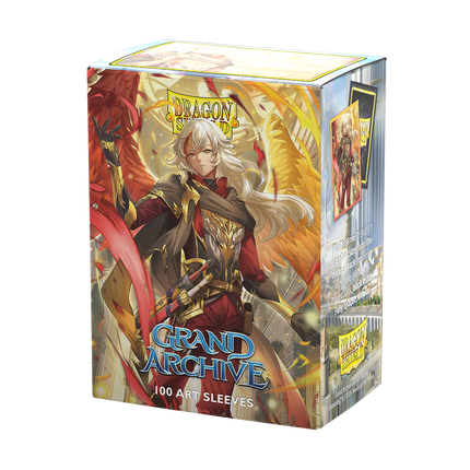 Dragon Shield - Grand Archive - Azrael, Archangel of Materia - Matte Dual Art Sleeves - Standard Size - 100pk - product hero