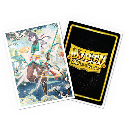 Dragon Shield - Grand Archive - Jin: Fate Defiant - Matte Art Sleeves - Standard Size - 100pk - product detail
