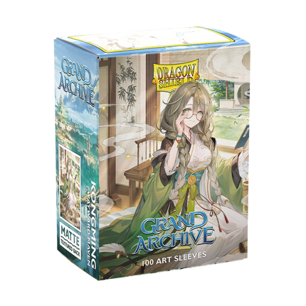 Dragon Shield - Grand Archive - Kongming: Wayward Maven - Matte Art Sleeves - Standard Size - 100pk - product hero