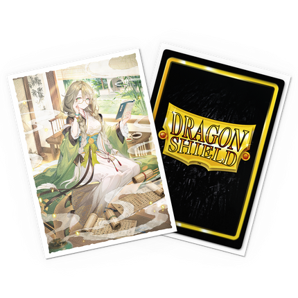 Dragon Shield - Grand Archive - Kongming: Wayward Maven - Matte Art Sleeves - Standard Size - 100pk - product detail