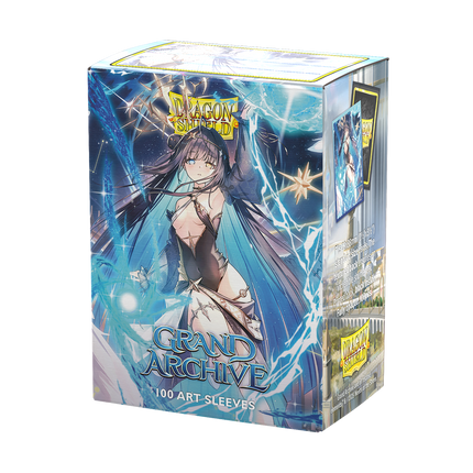 Dragon Shield - Grand Archive - Raziel, Archangel of Libra - Matte Dual Art Sleeves - Standard Size - 100pk - product hero