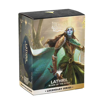 Dragon Shield - Legendary Series - Lathril, Blade of Elves - Matte Dual Art Sleeves - Standard Size - 100pk - product hero