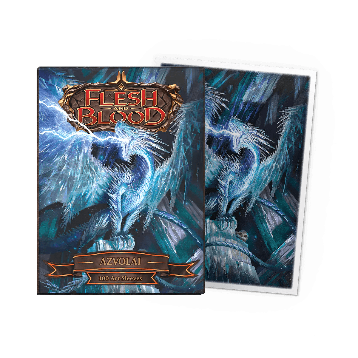 Dragon Shield - Matte Art - Flesh and Blood - Standard Size - 100pk - Azvolai - The Card Vault