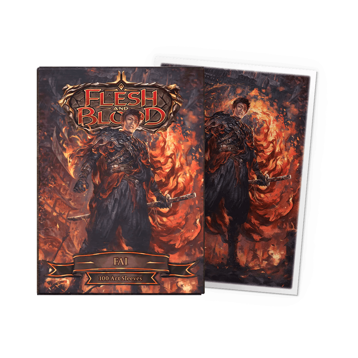Dragon Shield - Matte Art - Flesh and Blood - Standard Size - 100pk - Fai - The Card Vault