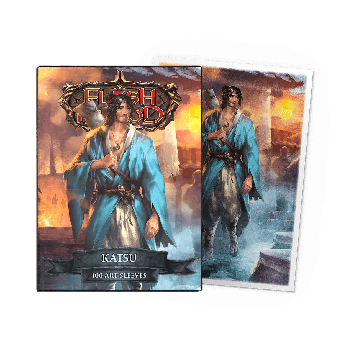 Dragon Shield - Matte Art - Flesh and Blood - Standard Size - 100pk - Katsu - The Card Vault