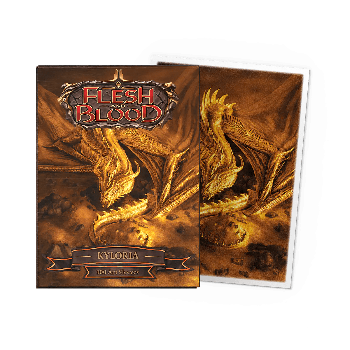 Dragon Shield - Matte Art - Flesh and Blood - Standard Size - 100pk - Kyloria - The Card Vault