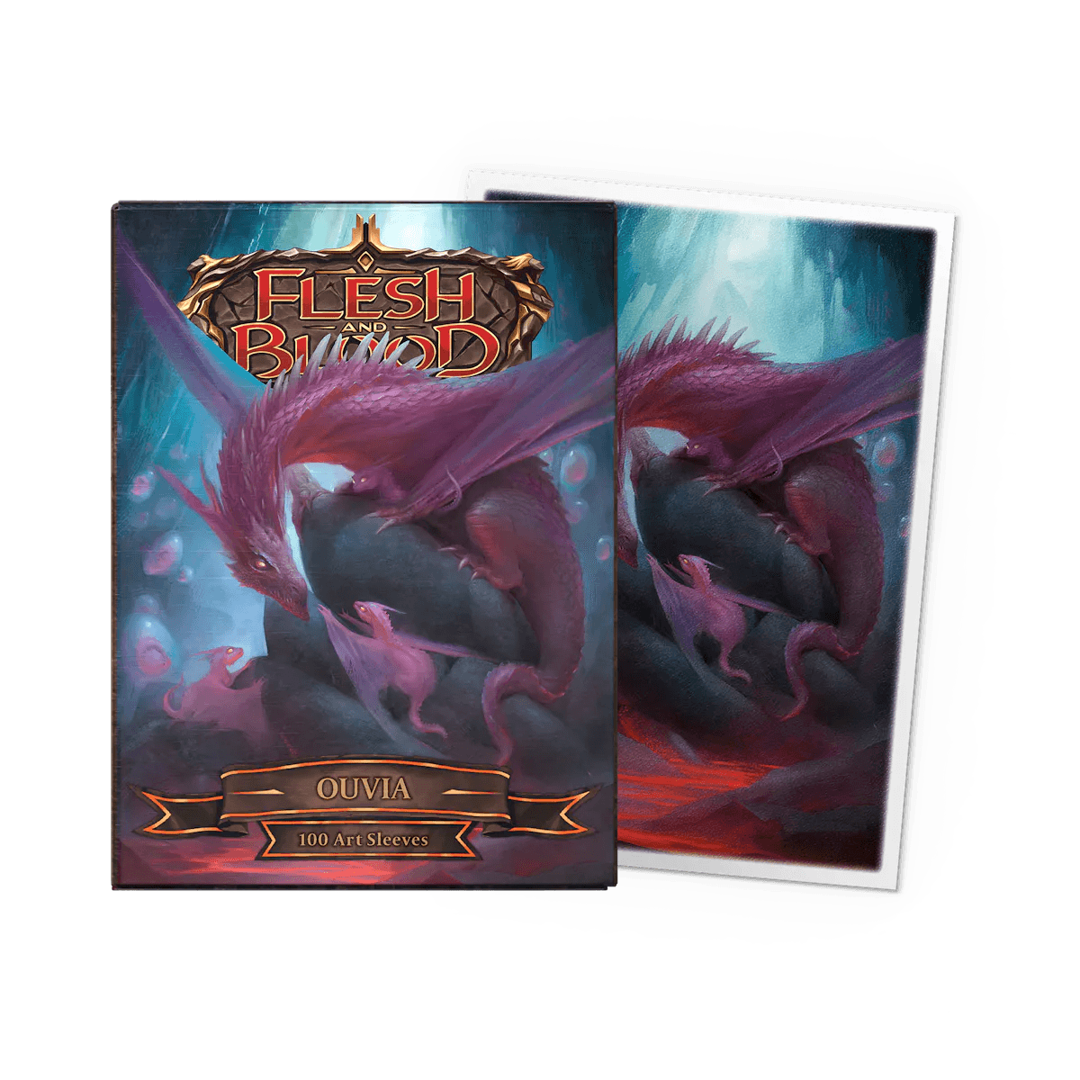 Dragon Shield - Matte Art - Flesh and Blood - Standard Size - 100pk - Ouvia - The Card Vault