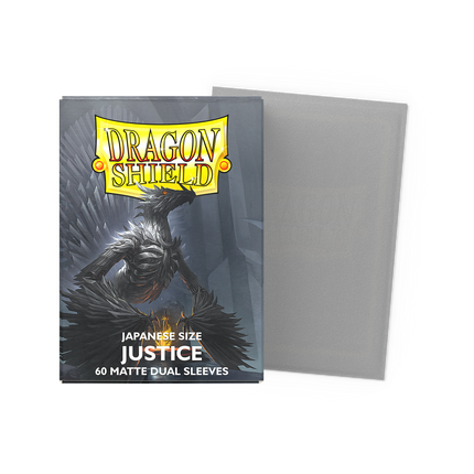 Dragon Shield - Matte Dual Sleeves - Japanese Size - 60pk - Justice - product hero