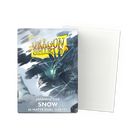 Dragon Shield - Matte Dual Sleeves - Japanese Size - 60pk - Snow - product hero