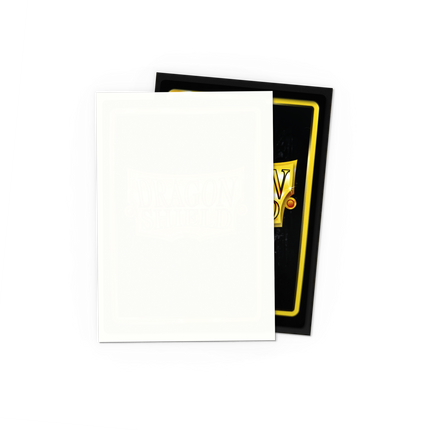 Dragon Shield - Matte Dual Sleeves - Japanese Size - 60pk - Snow - product detail