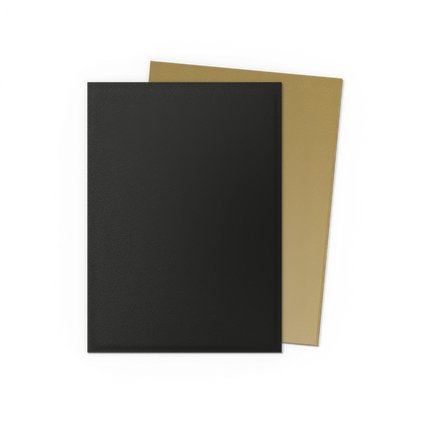 Dragon Shield - Matte Dual Sleeves - Standard Size - 100pk - Black & Gold - product hero
