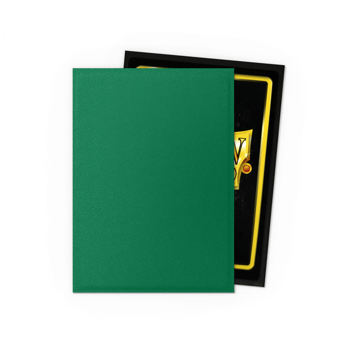 Dragon Shield - Matte Dual Sleeves - Standard Size - 100pk - Might Green - The Card Vault