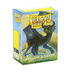 Dragon Shield - Matte Dual Sleeves - Standard Size - 100pk - Yellow & Silver - product hero
