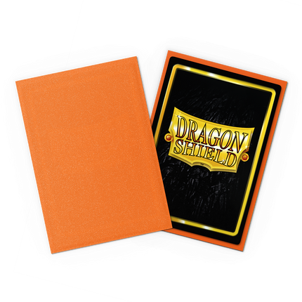 Dragon Shield - Matte Sleeves - Japanese Size - 60pk - Amber - product detail
